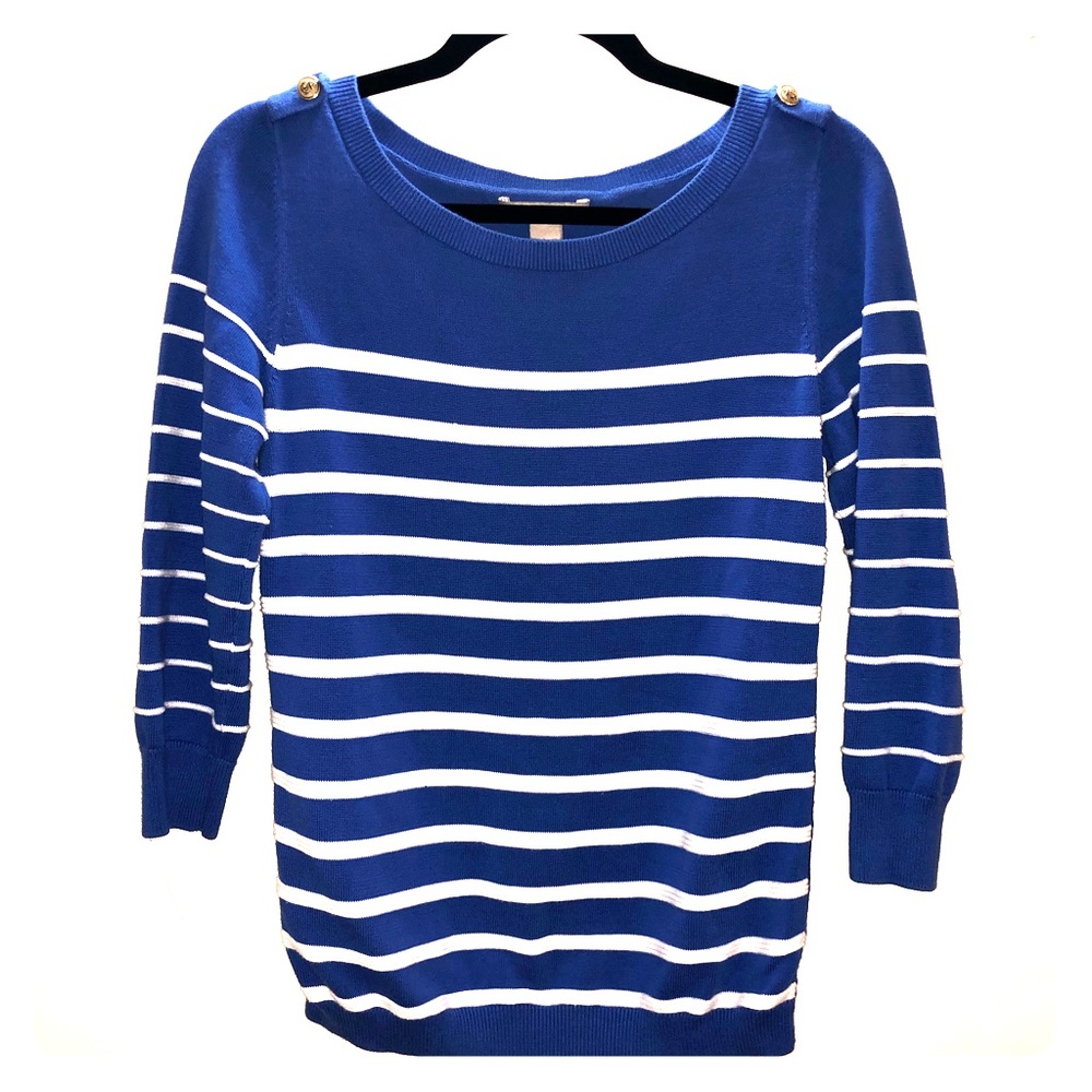 Banana Republic Blue / Purple Sweater
